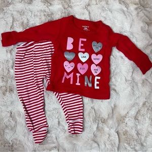 valentines pajamas